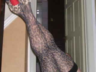 New stocking wearing for a friend on adultism 2 of 5