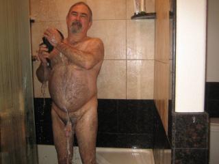 Naked in the shower for my Adultism friends 1 of 5