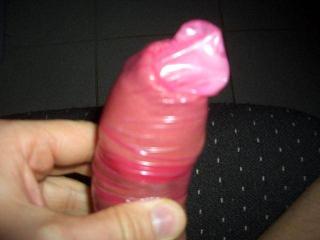 Condom with my cum 4 of 6