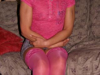 Skirt and pink see thru shirt 2 19 of 20