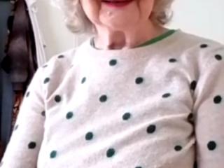 Striping off my green dress 6 of 10