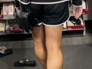 Trying on shoes at the Shoe Store 11 of 13
