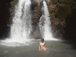 At the waterfall 1 of 9