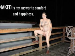Enjoy being Naked and Free 1 of 6