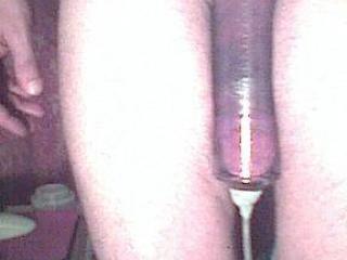 My boyfriend pumps his cock for me 1 of 5