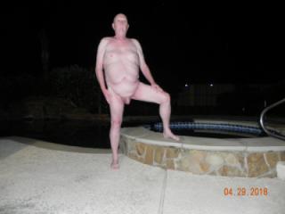 1st Album - 29 Apr 2018 - Nude play time on the patio. 7 of 20