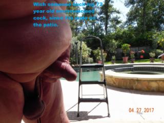 Nude on the patio 27 Apr 2017. part 1 15 of 17