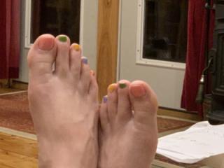 Easter toes 1 of 6