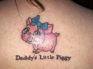 Daddy’s little piggy