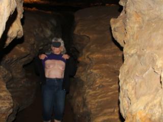 Flashing in a cave