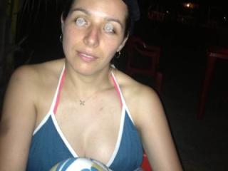 My wife Patricia and I on vacation on the beach 9 of 20