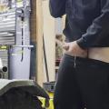 Garage cumshot