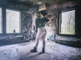 Sexy in an Abandoned Building! 4 of 5