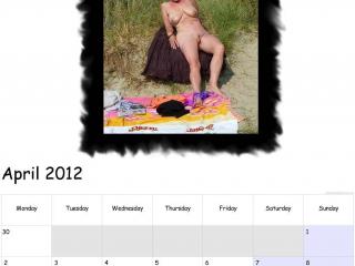 Happy Nude Year .... my 2012 calendar for you 5 of 13