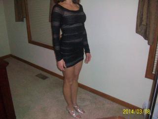 Black dress and heels for you. Enjoy 1 of 18