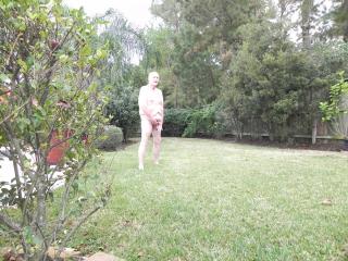 10 Nov 2016 afternoon, Nude in the backyard. 2nd Album 8 of 15