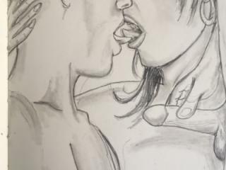 Erotic bisexual sketchbook 1 of 10