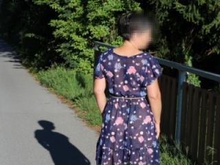 my transparent dress