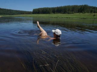 Naked in Volga