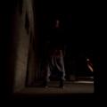 In the dark...
