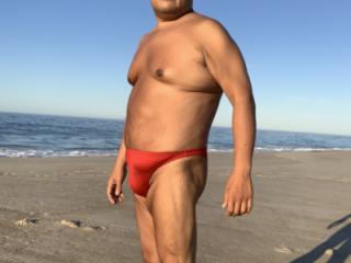 Morning Bikini shots at the beach on Fire Island. Suck me!!! 4 of 20