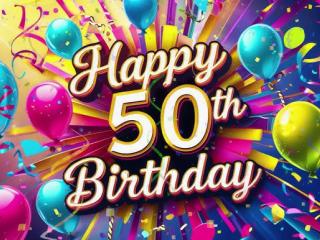 Happy 50TH to me!!!!