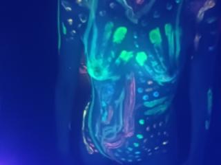 Glow paint fun 6 of 7