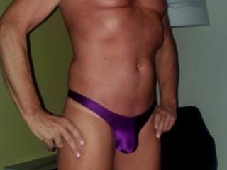 New Purple Thong 3 of 9