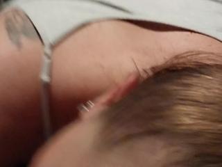 Backshot turned into messy facial
