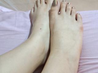 Cum on my feet 4 of 12