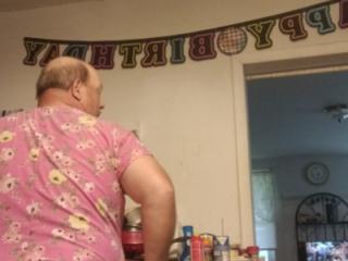 61old  in girls nightie  outside 6 of 11