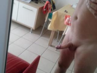 Male smoking for couple. Formale 3 of 9