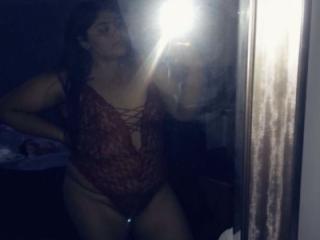 Red lingerie bbw Latina 10 of 20