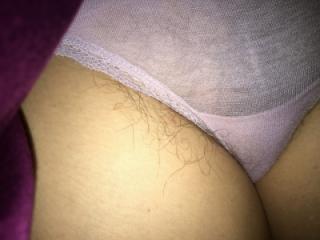 I like your panties, can I cum on them? 14 of 20