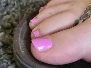 Pink toes my favorite color 3 of 9
