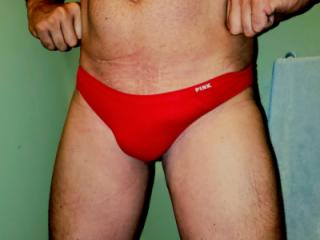 Red thong Pink 5 of 8