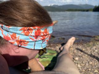 Naughty camping in Montana 3 of 14