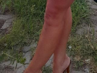 Footjob after beach walk 3 of 16