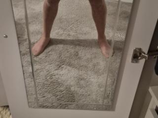 Trying on the wife's underwear 11 of 11