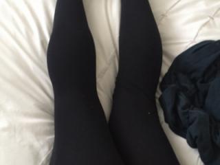 More of my girlie tights and white socks 1 of 12