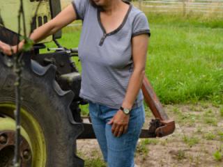 Busty Tina - The tractor 2 of 10