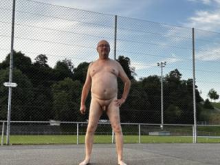 nude on a bridge in baden 15 of 20