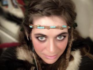 hotwife styled for the costume party