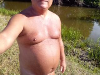 Hungarian nudist fisherman 6 of 9