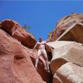 Nude Hiking at Red Rock, Mt. Charlest...