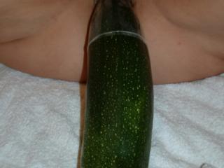Who has seen a zucchini like this once? 2 of 4