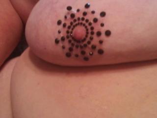 My Decorated Titties 4 of 20