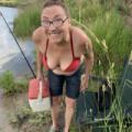 Topless fishing Father’s Day
