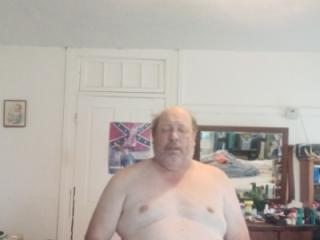 61old in black bra no panties 1 of 7