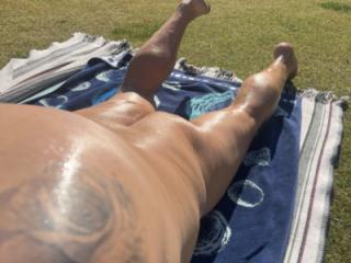 Getting tanned for cruise 3 of 11